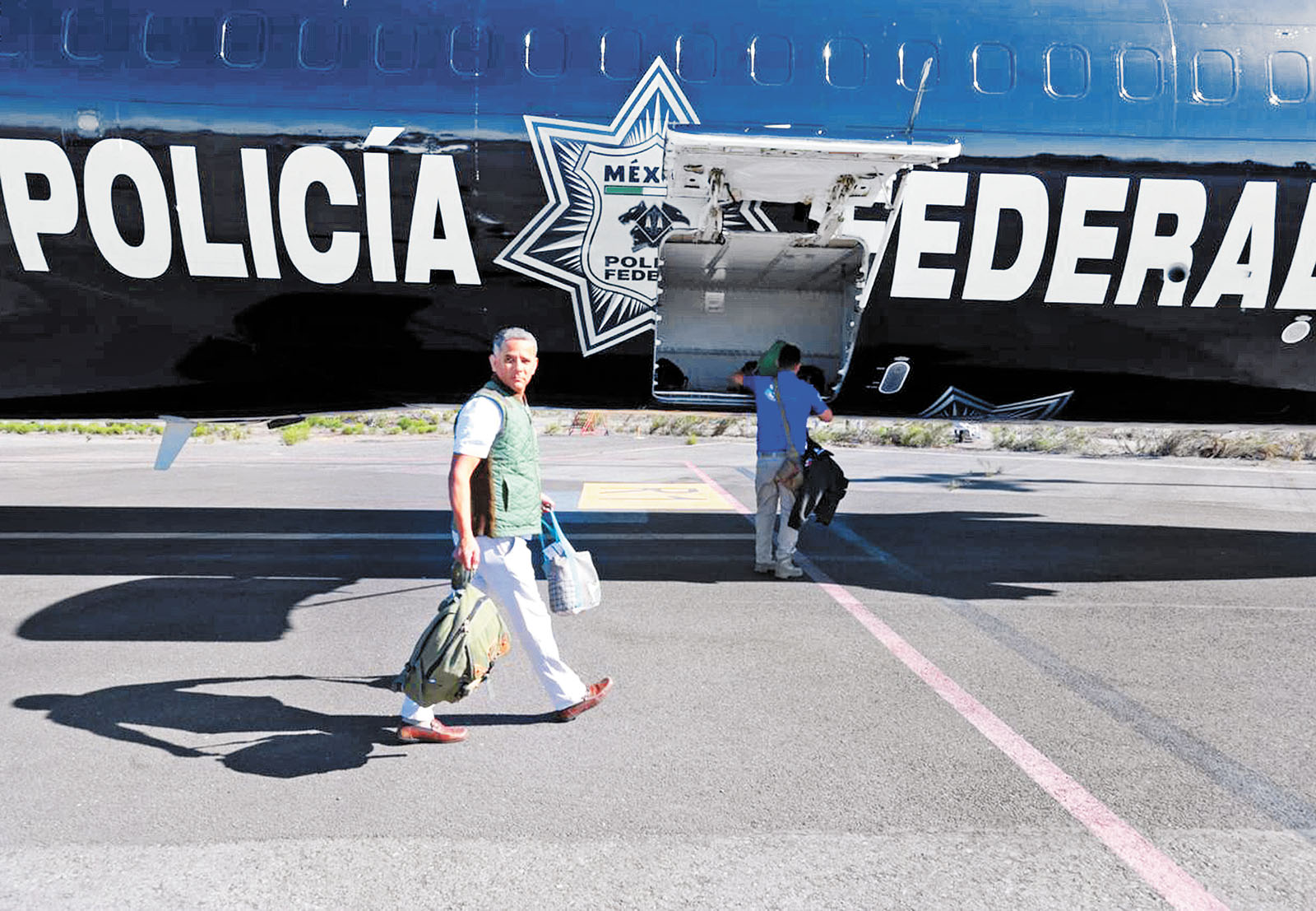 La Policía Federal regresó a más de 200 que pidieron volver a su país de origen. (Jesús Quintanar)