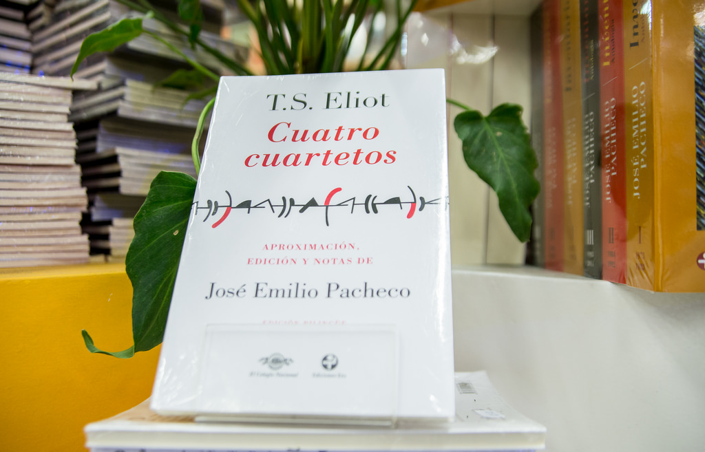 Cuatro cuartetos, de T. S. Eliot. (Foto: Paula Vázquez)