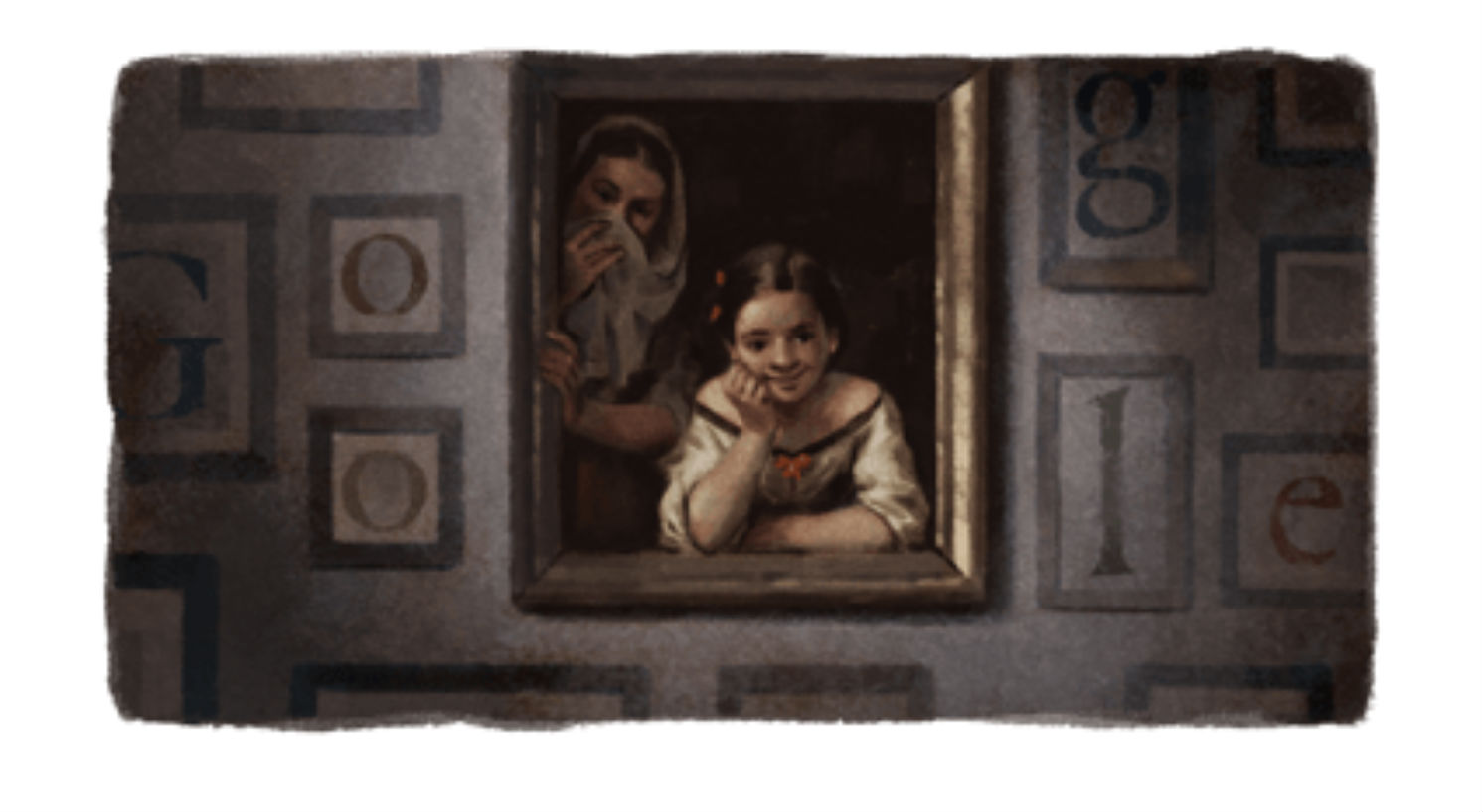 El doodle que hace homenaje a Bartolomé Esteban Murillo. (Especial)