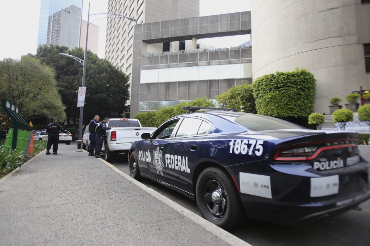 Desde el jueves iniciaron los trabajos de seguridad por parte de la Policía Federal y de tránsito. (Ariana Pérez)