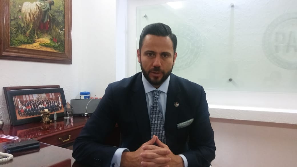 Líder parlamentario del blanquiazul. (Claudia Hidalgo)