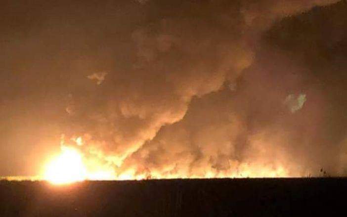 Una explosión por el supuesto robo de combustible dejó algunos lesionados. (Especial)