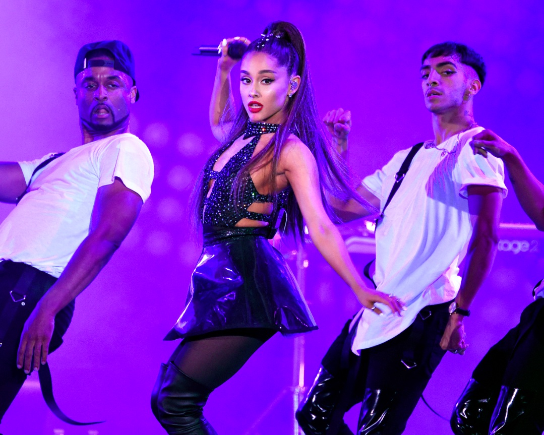 Ariana Grande. (AP)