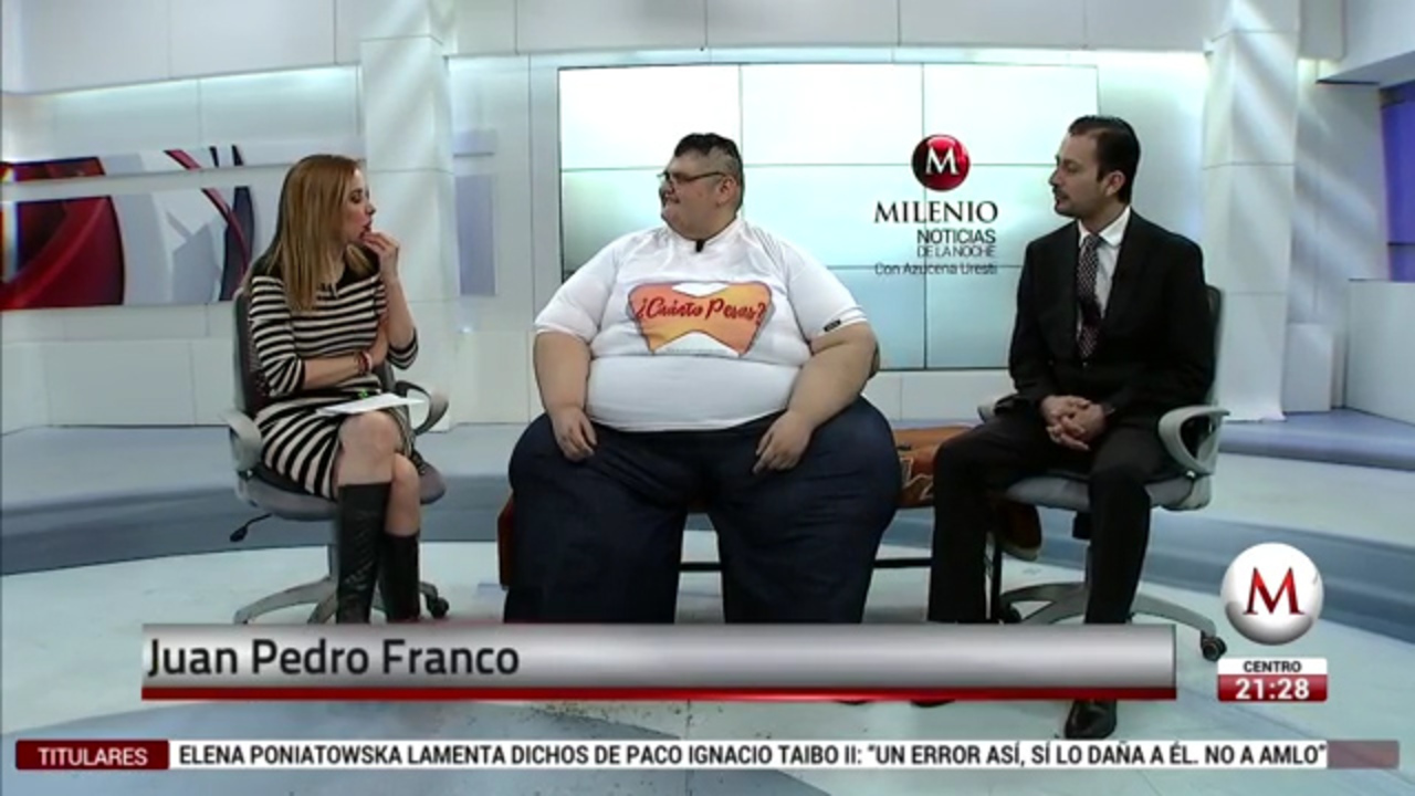 Entrevista a Juan Pedro Franco. Obesidad, un problema que tiene