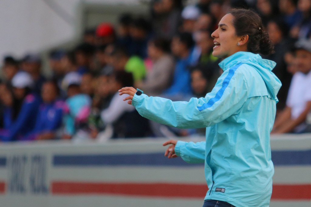 Eva Espejo, entrandora de Pachuca Femenil (Imago7)