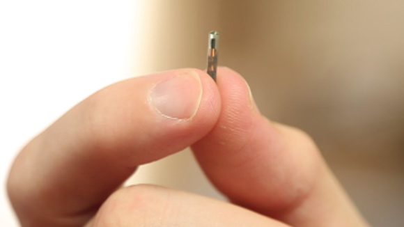 Los chips se implantan en las manos. (Biohax International)