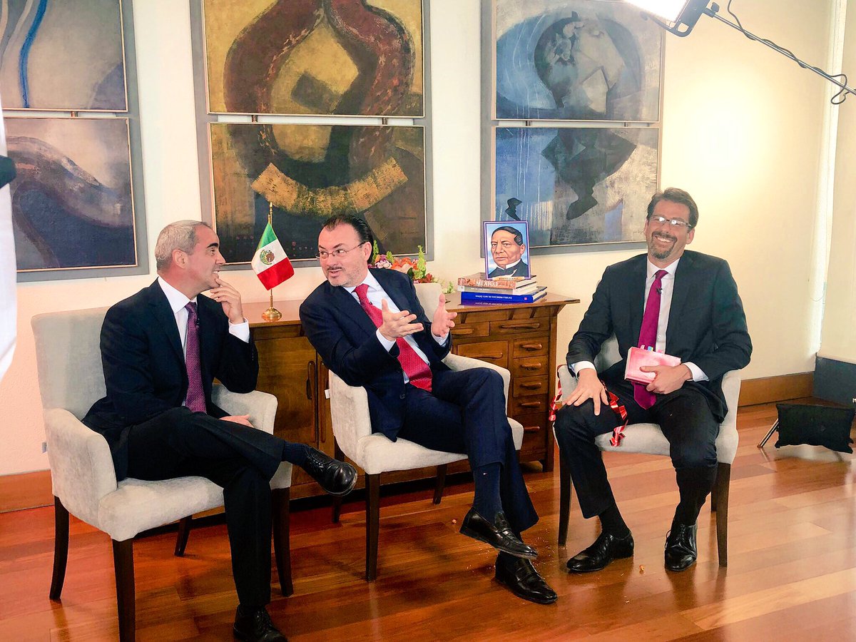 Luis Videgaray dijo que cumplió sus metas como secretario de Relaciones Exteriores. (Tomada de @LVidegaray)
