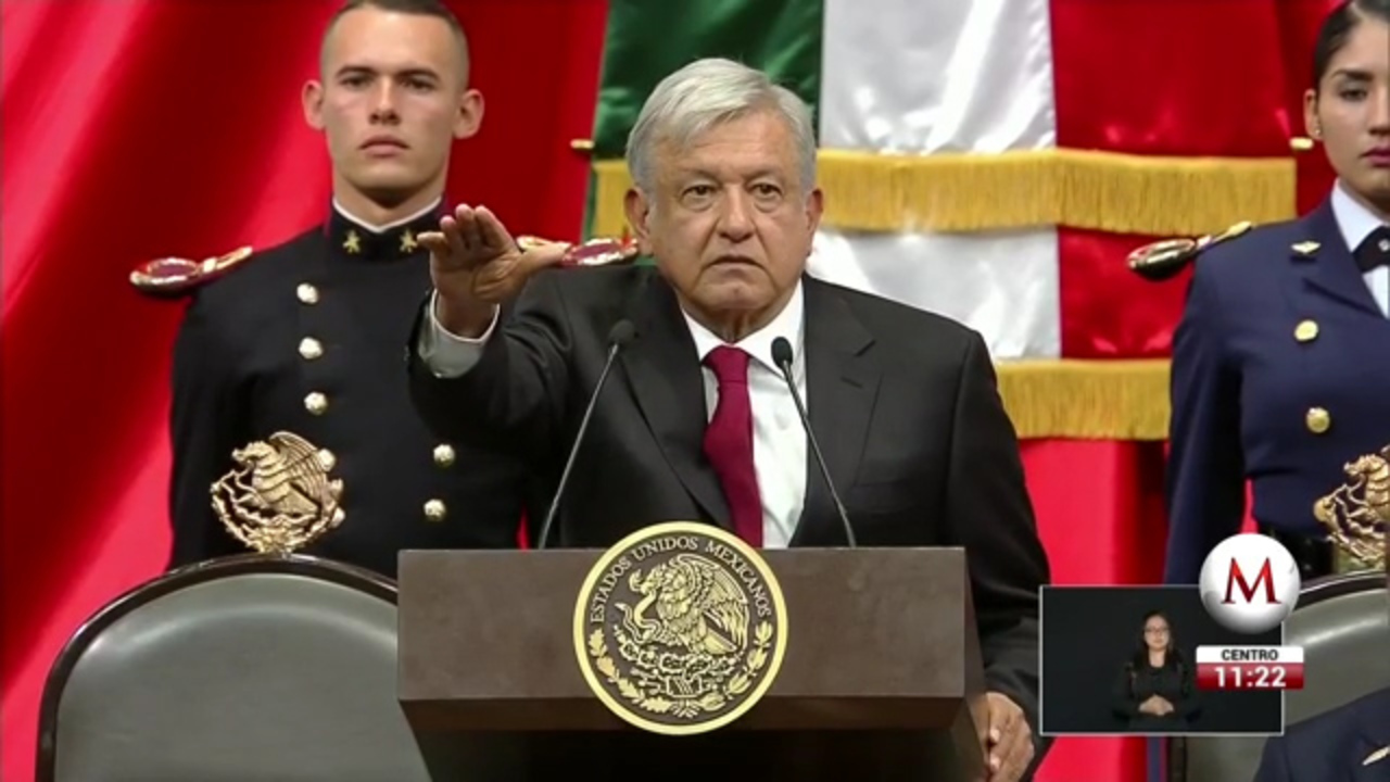 AMLO rinde protesta como presidente de México