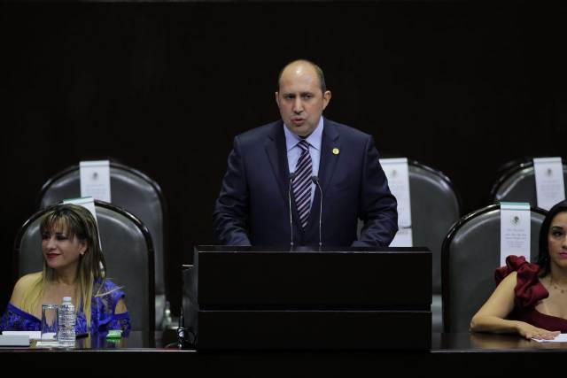 El diputado Fernando Manzanillo Prieto/Omar Franco.