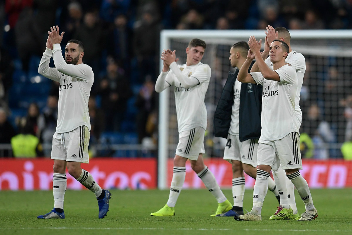 El Real Madrid sacó un triunfo (AFP)