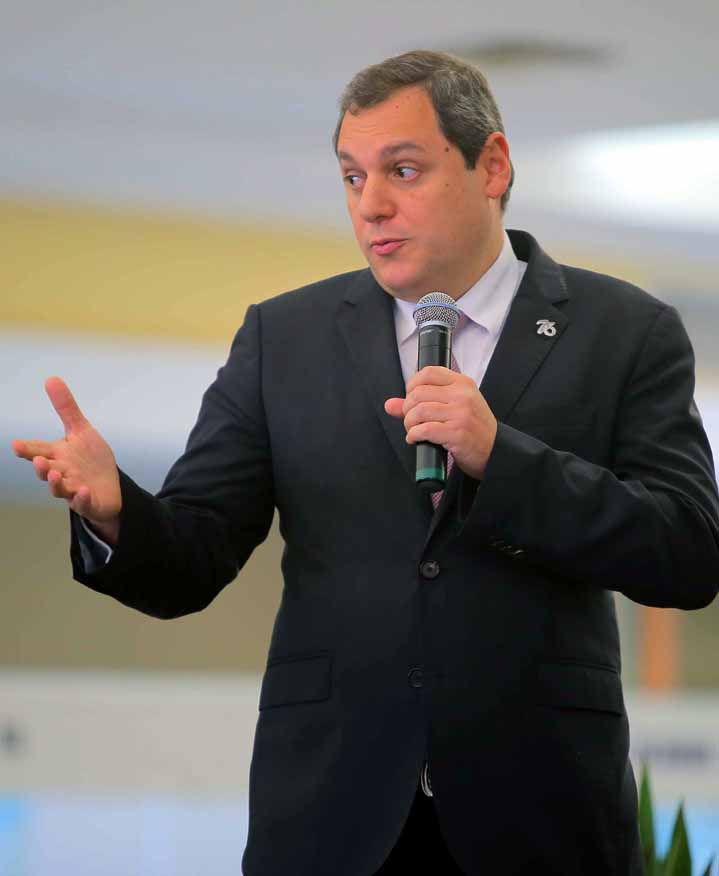 José Enoch Castellanos Férez, tesorero de Canacintra Nacional. (Milenio Digital)