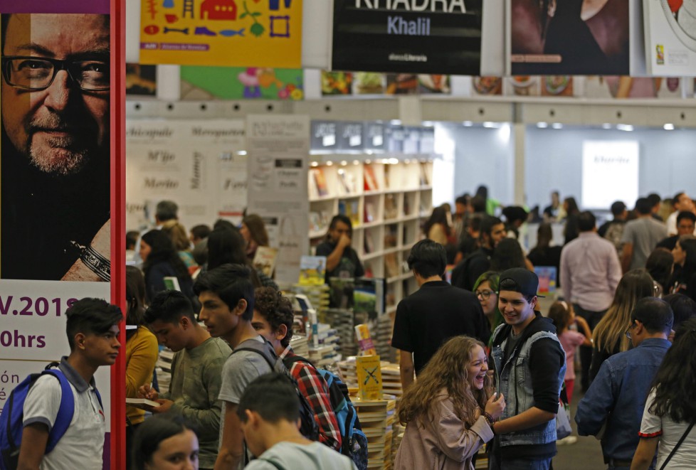 Los lectores en la FIL Guadalajara 2018 (Fernando Carranza)