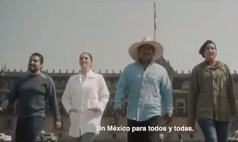 El spot fue publicado por el gobierno de Andrés Manuel López Obrador.