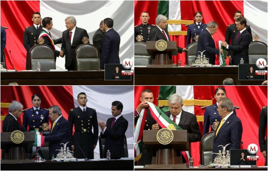 Así fue la toma de protesta de Andrés Manuel López Obrador. (Héctor Téllez)