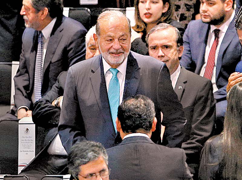 Carlos Slim, presidente de Grupo Carso.