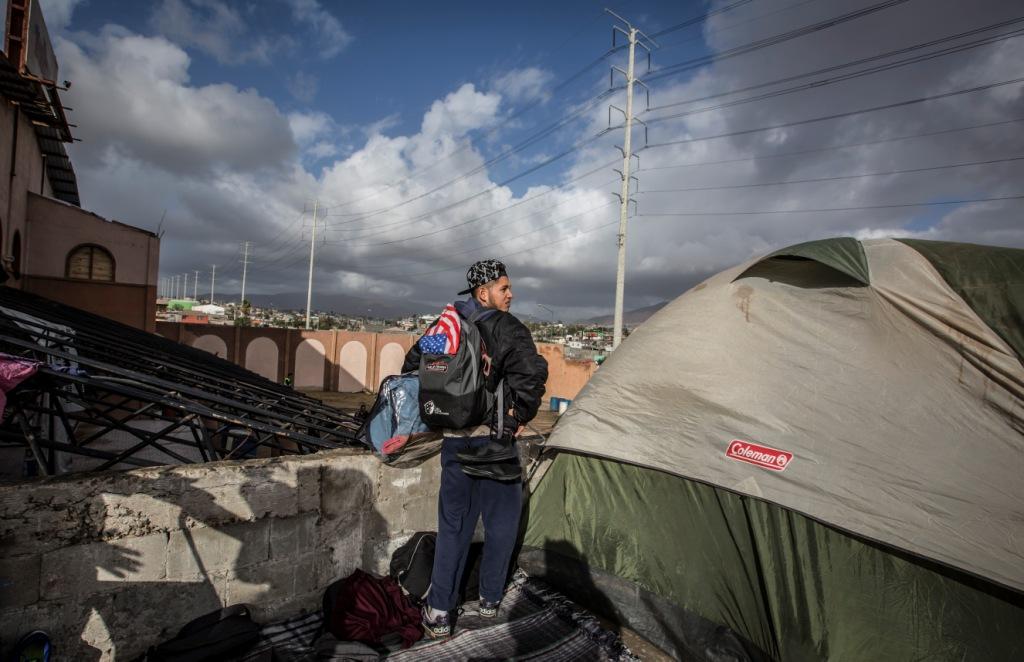 El Barretal alberga al menos a 3 mil migrantes. (Cuartoscuro)
