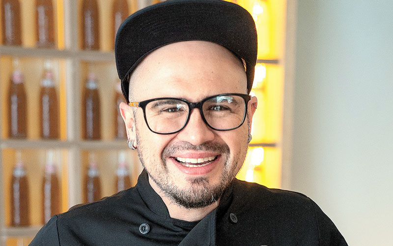 El chef Pablo Salas fue uno de los que cocinó. (Especial)