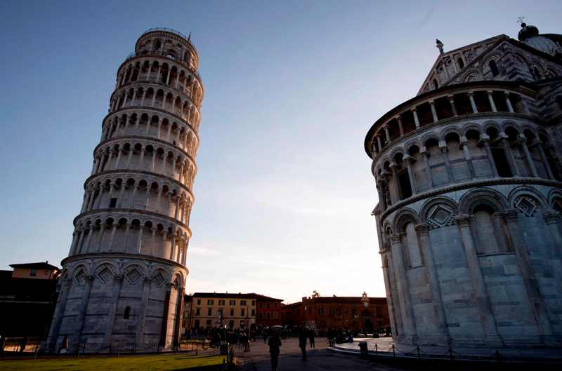 Famosa en todo el mundo por su forma, se temía que la torre llegara a derrumbarse.