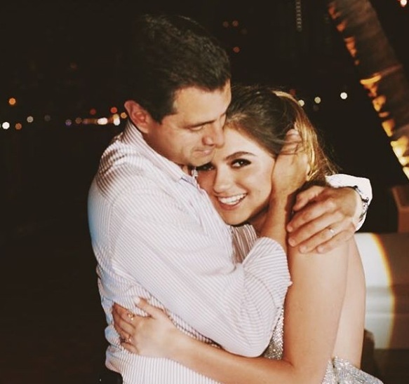Sofía Castro y Enrique Peña Nieto (Foto: Instagram)