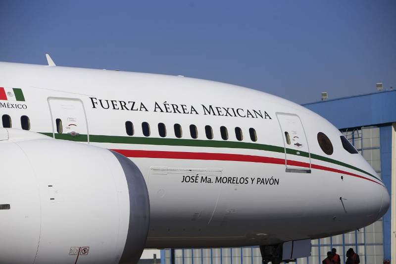 El avión presidencial TP01 Boeing 787–8 llegará al Sur de California. (Ariana Pérez)