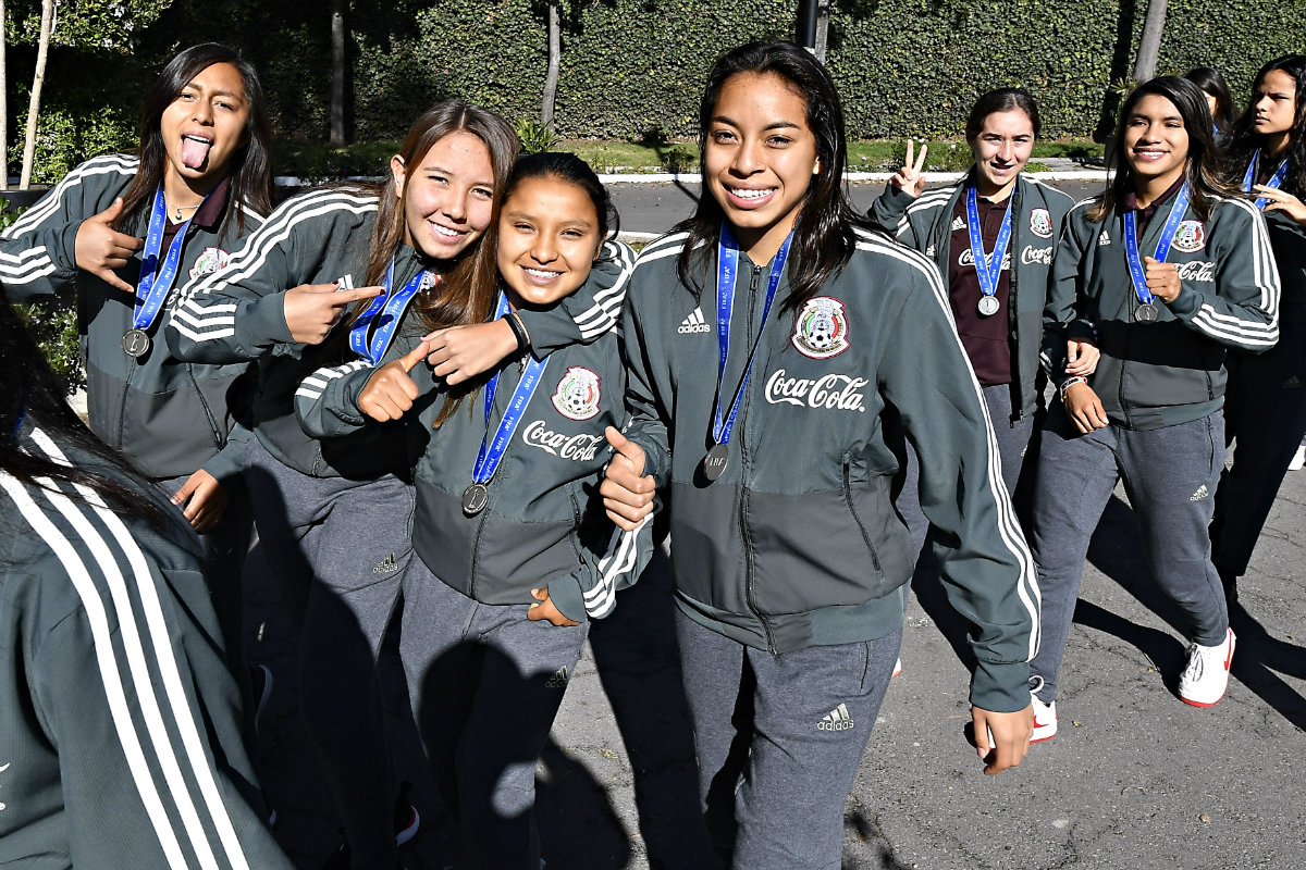 El Tri femenil Sub 17 ya está en México (Imago7)