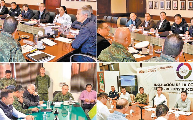 El encuentro buscan delinear los planes de seguridad en cada entidad.
