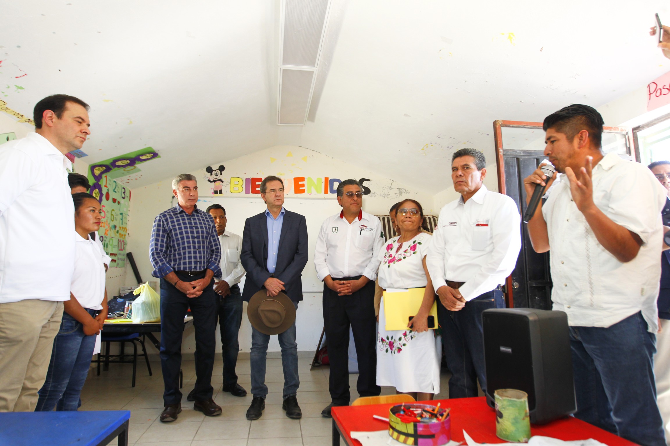 Esteban Moctezuma y Antonio Gali presentan el Centro Integral CONAFE (Especial)