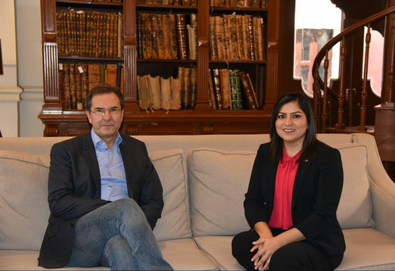 Esteban Moctezuma Barragán, anunció la integración de un grupo de colaboración (Especial)
