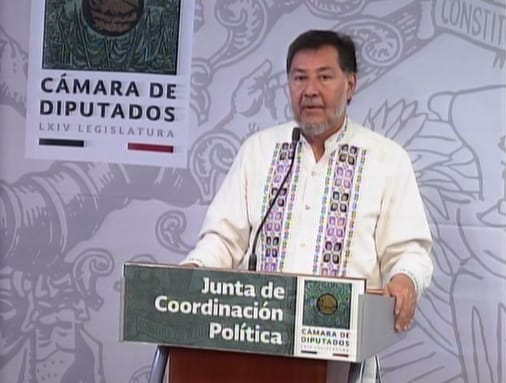 Gerardo Fernández Noroña, diputado del PT. (Fernando Damián)