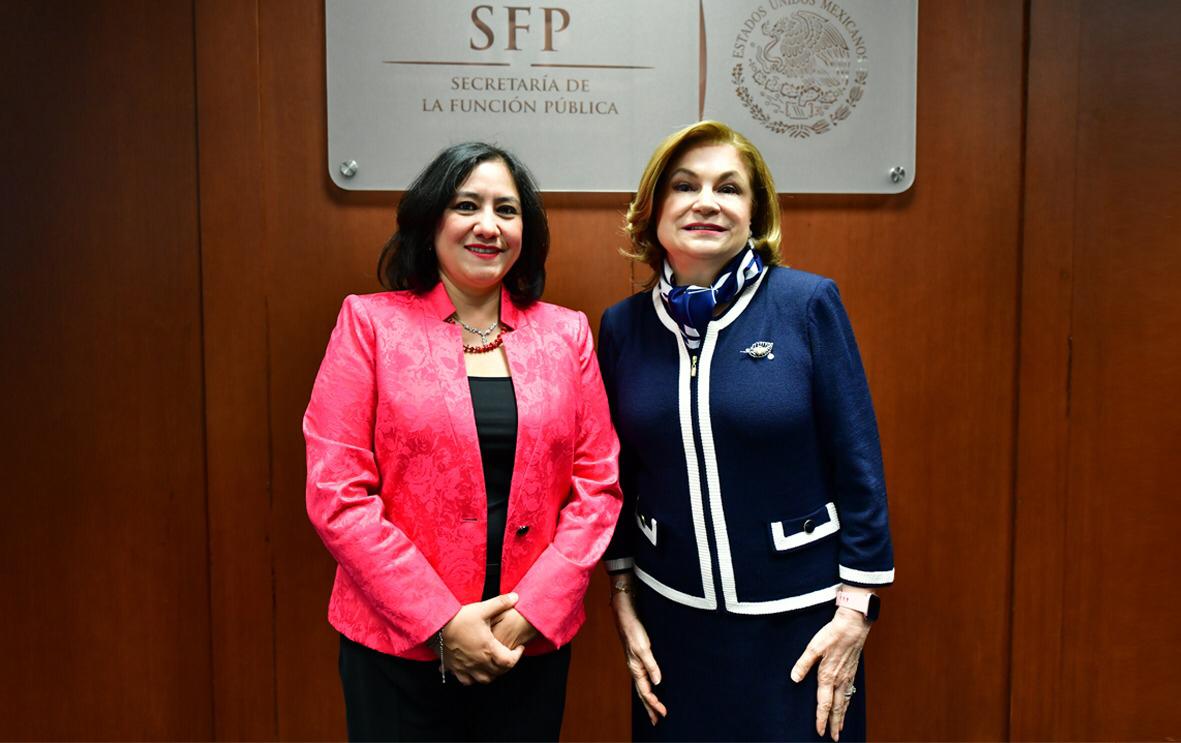 Irma Eréndira Sandoval y Arely Gómez González (Especial)