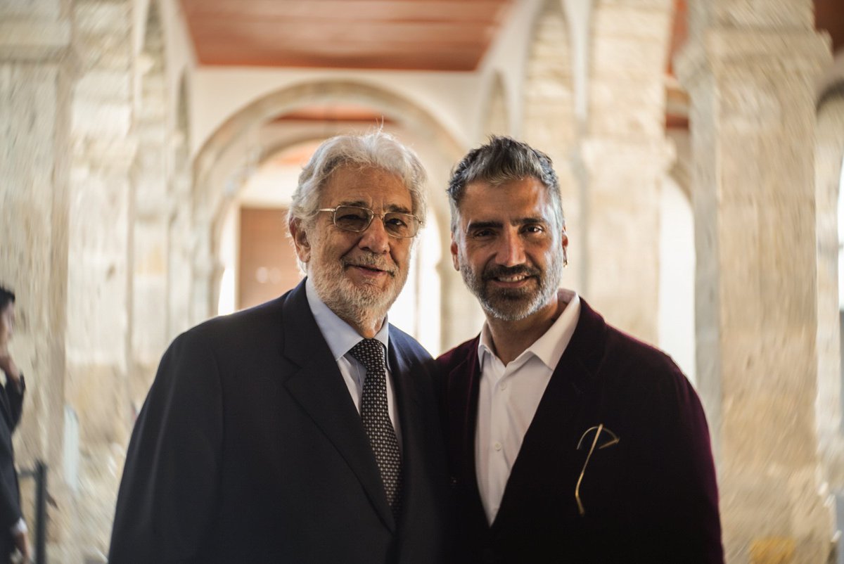 Plácido Domingo y “El Potrillo” cantarán en Guadalajara. (tomada de Twitter)