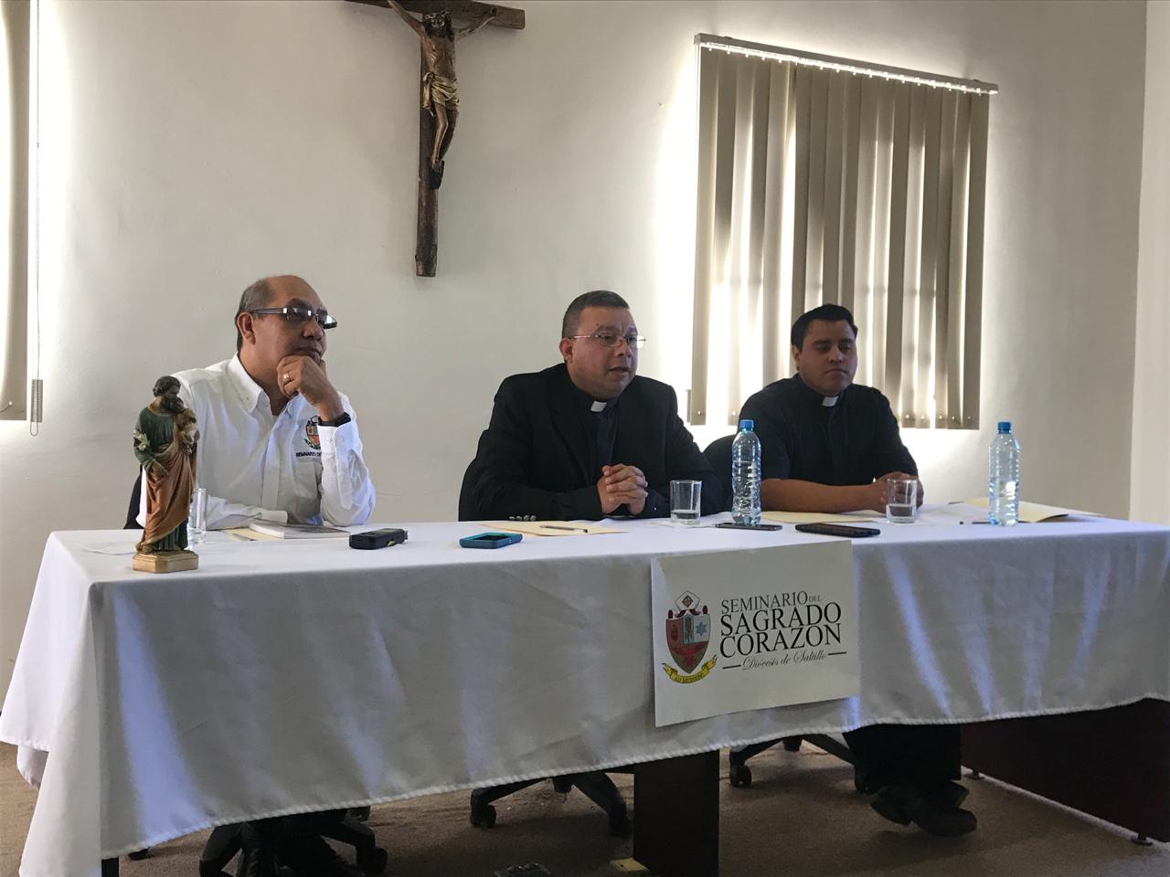 El nuevo rector del Seminario Diocesano, Juan Razo García, mencionó que en Saltillo no se han presentado casos de abuso sexual. (Ana Ponce)