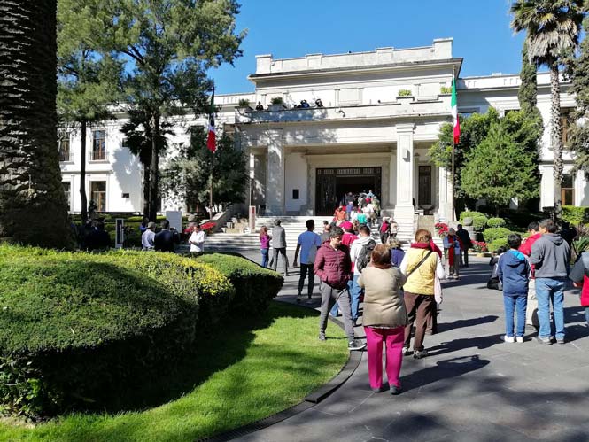 Un día en Los Pinos