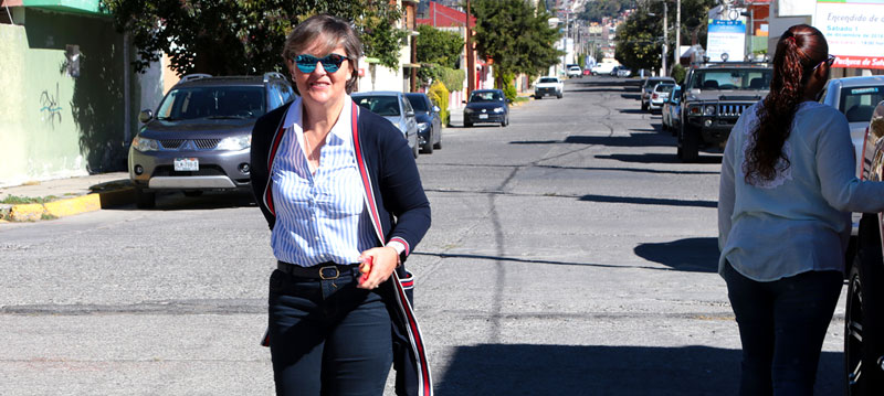 Yolanda Tellería, presidenta municipal del Pachuca.