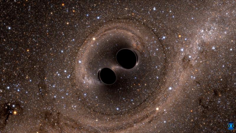 La fusión del sistema binario de agujeros negros fue detectada el 29 de julio de 2017 a más de 9 mil millones de años luz. (EFE)