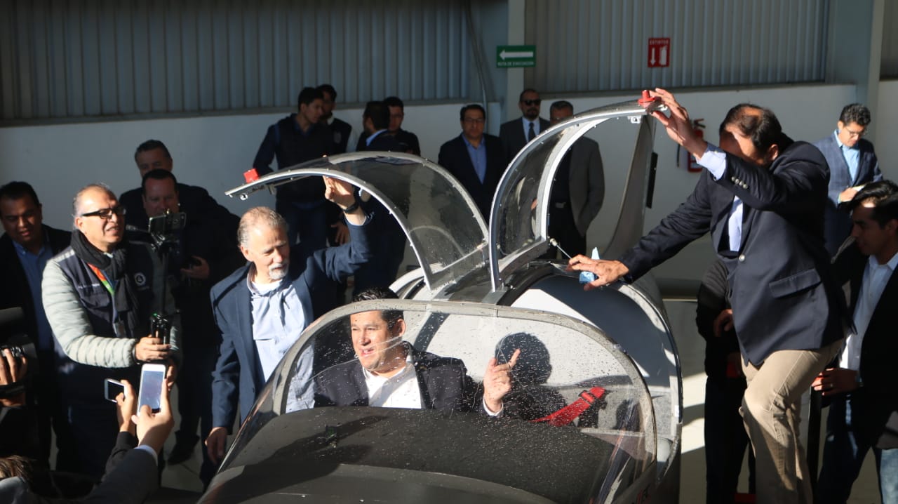Presentan prototipo de aeronave (Dany Béjar)