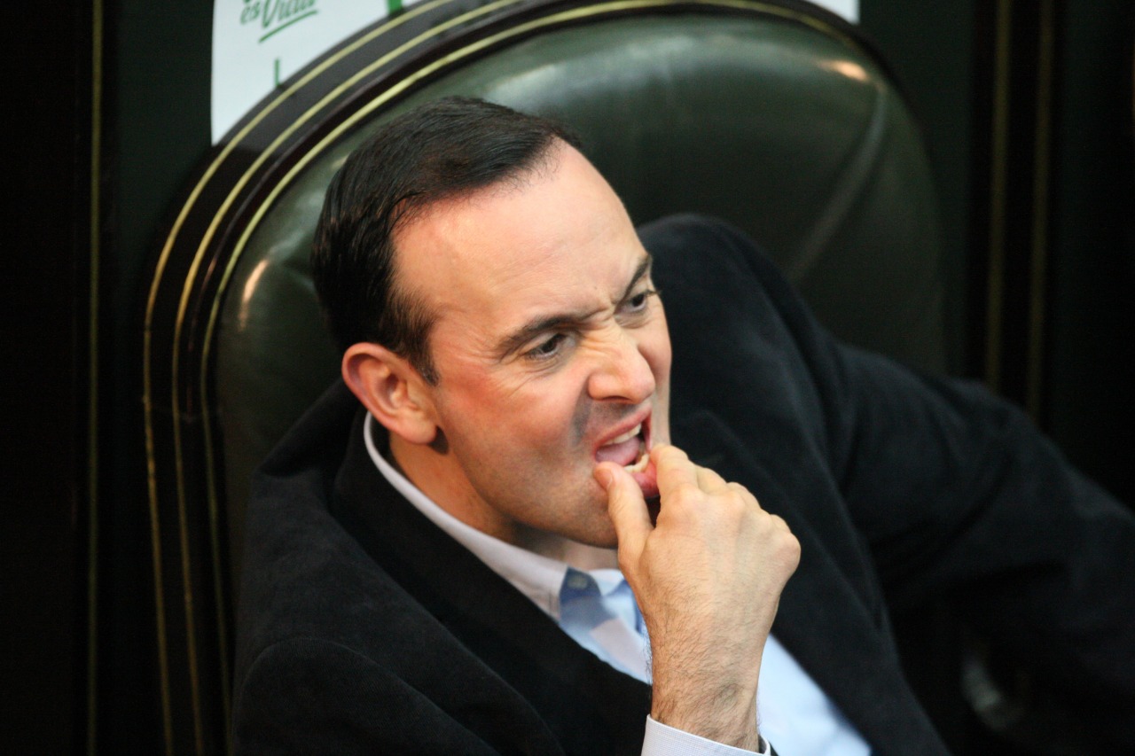 Carlos de la Fuente, coordinador panista en el Congreso del Estado. Foto: Archivo