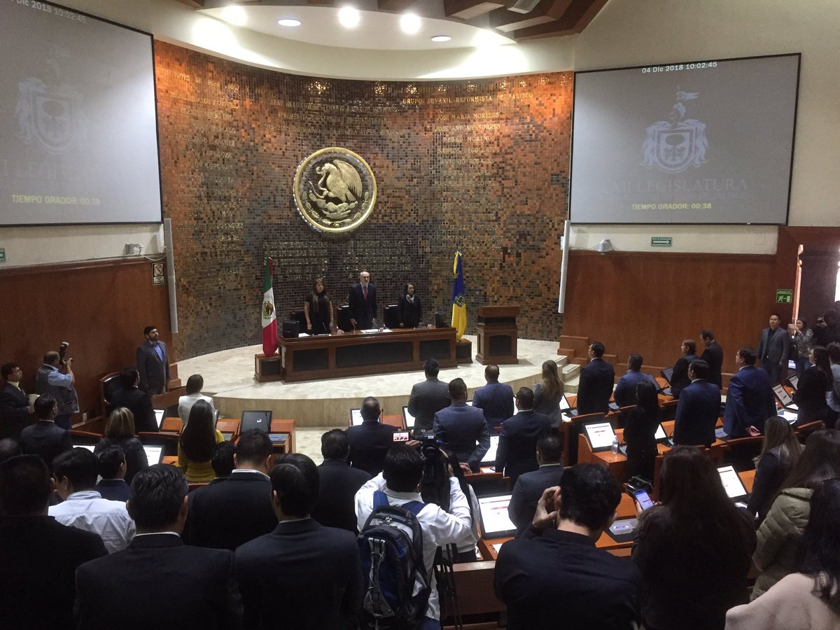 El congreso de Jalisco en sesión (Especial)