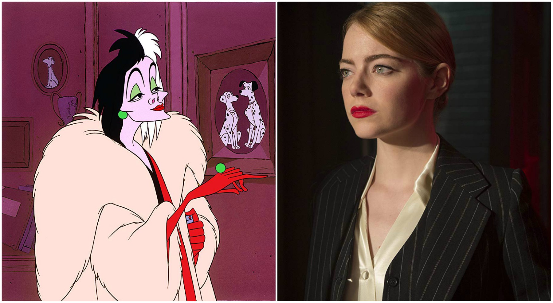 Emma Stone será 'Cruella de Vil' en la versión Live Action. (Especial)