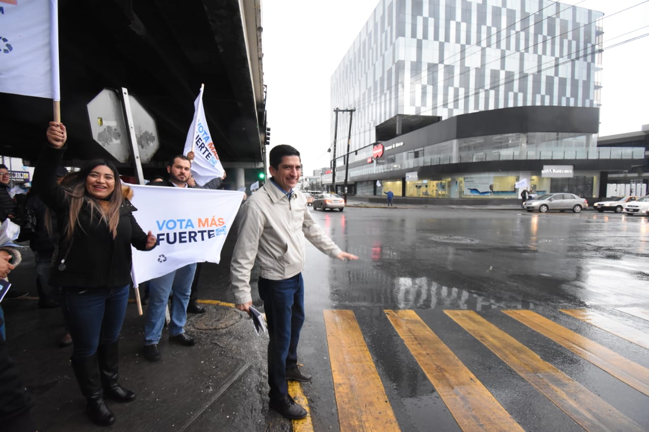 Inicia Felipe de Jesús campaña electoral por la alcaldía de Monterrey