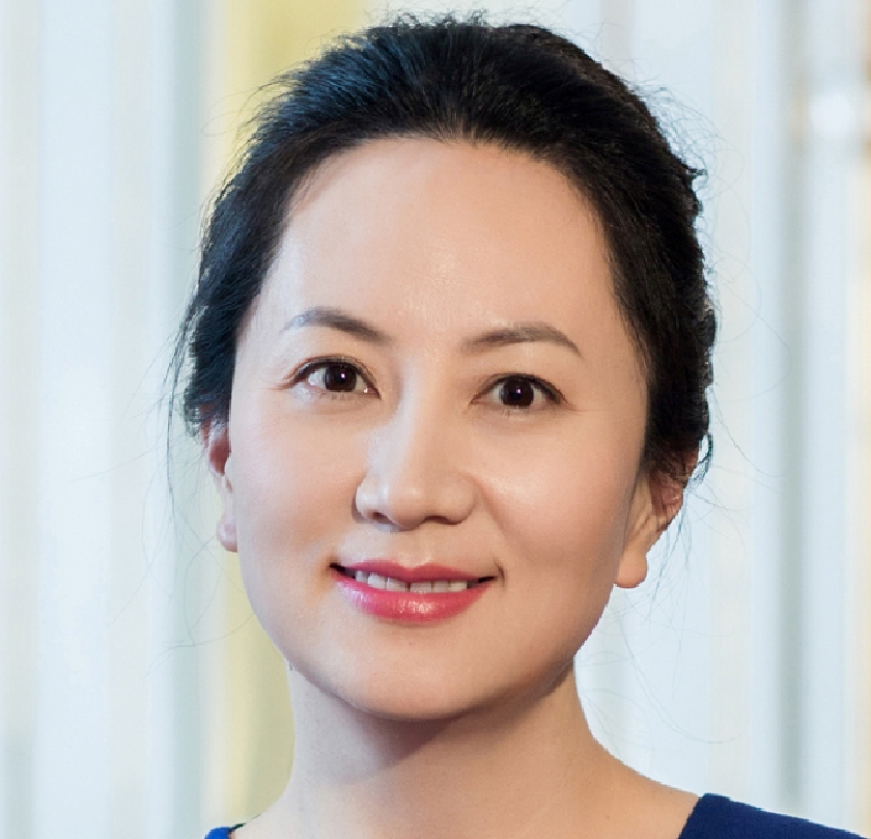 Meng Wanzhou, directora financiera del gigante chino.