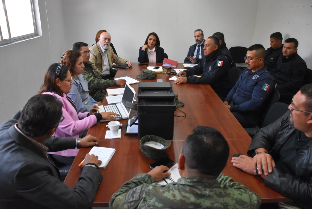 Reunión con alcaldesa de Salamanca para mejor la seguridad