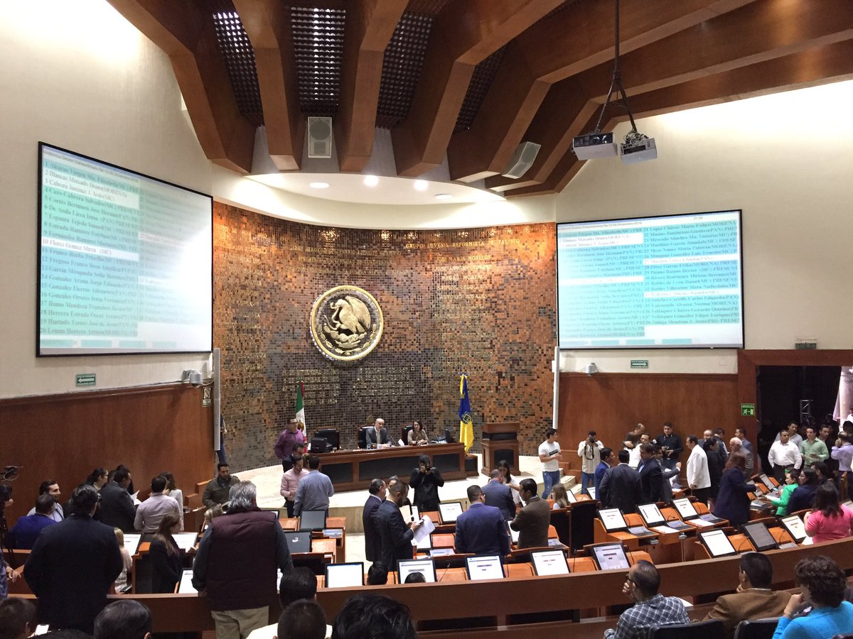 Sesión Extraordinaria de Pleno en el Congreso del Estado. (Cortesía)