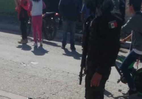 En el sitio. (Lauro Galicia)