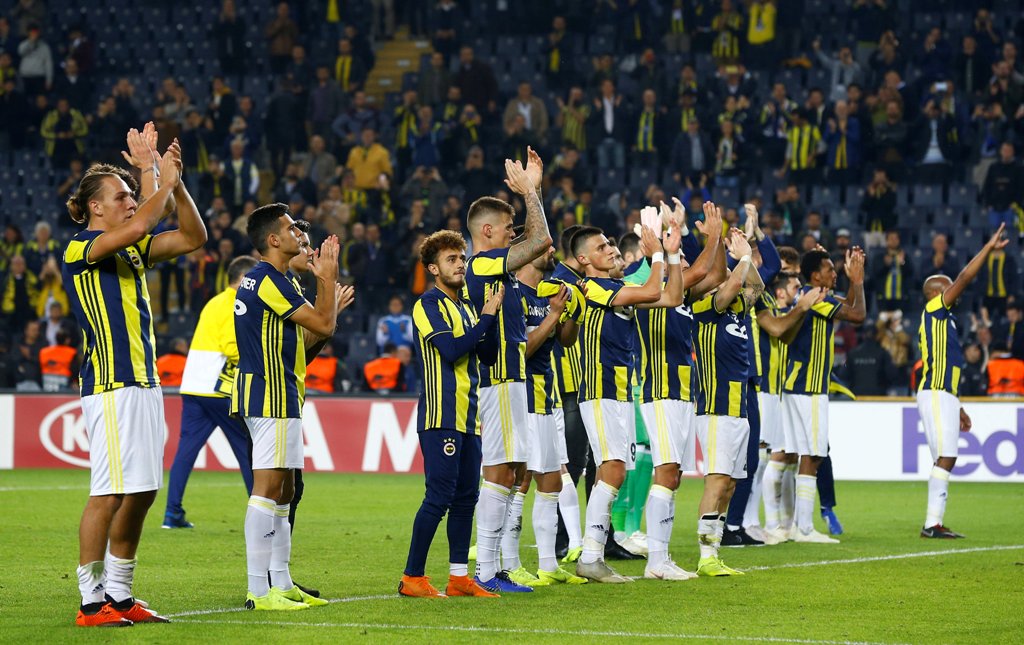 Jugadores del Fenerbahce (Reuters)