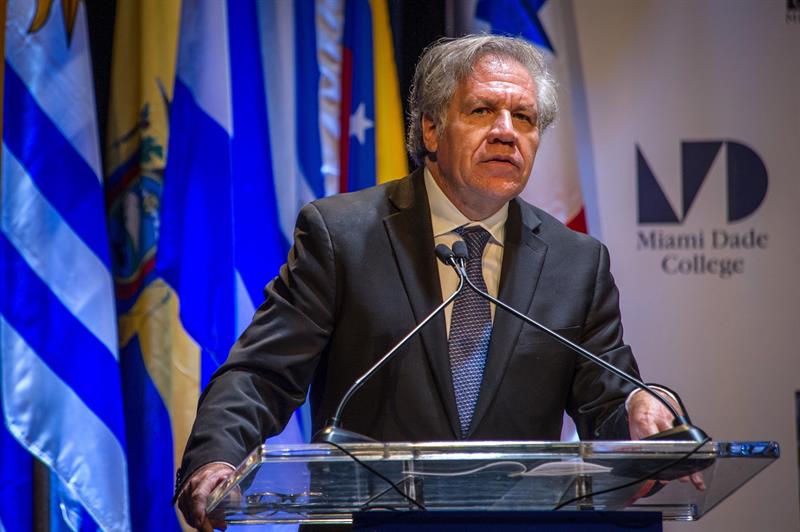 Luis Almagro, titular de la OEA.