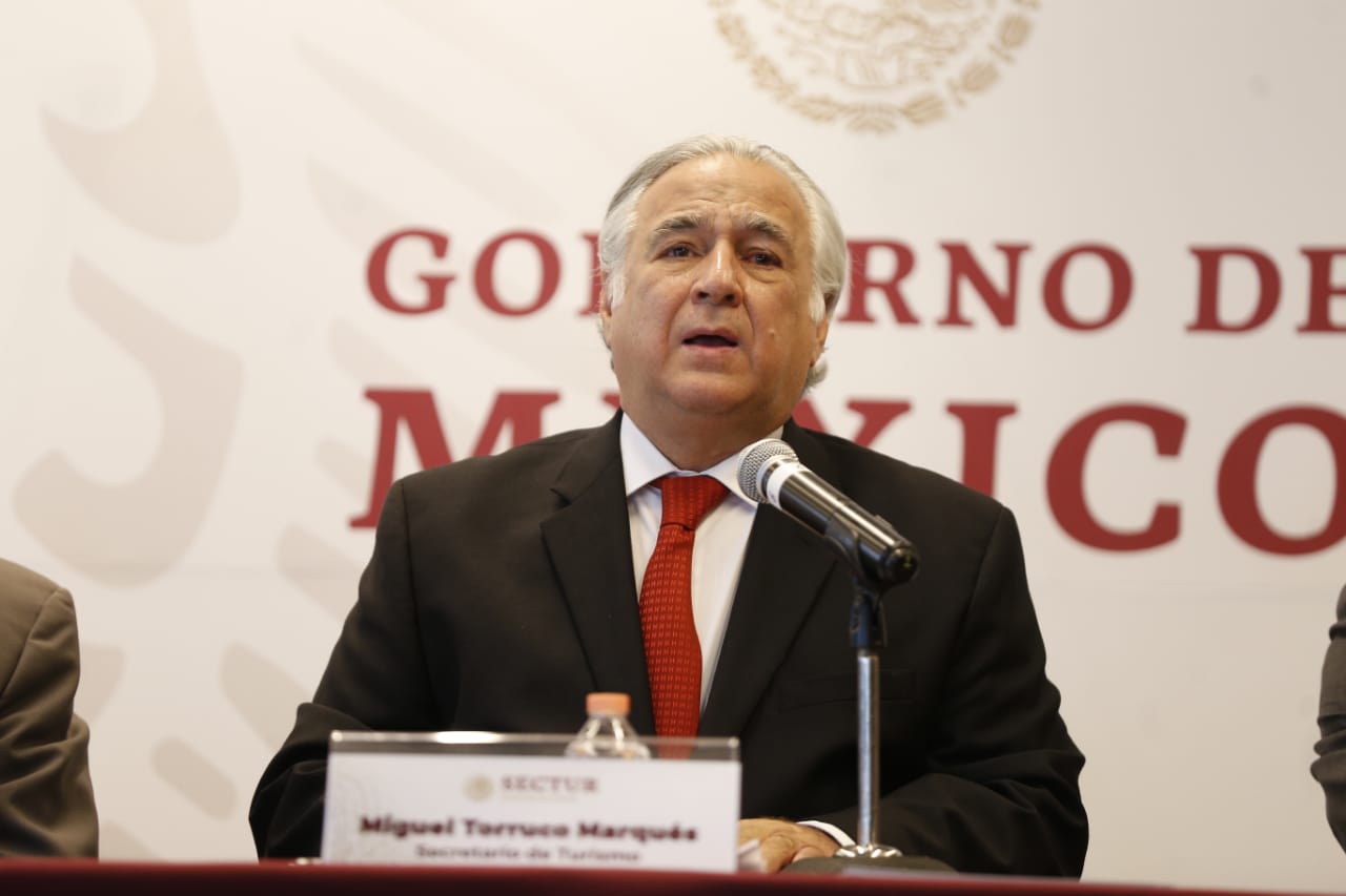 Miguel Torruco Marqués, secretario de Turismo (Foto: Héctor Tellez)