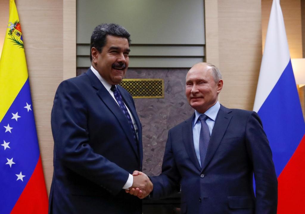 Nicolás Maduro y Vladimir Putin reunidos en la residencia oficial del Presidente de Rusia (Reuters)