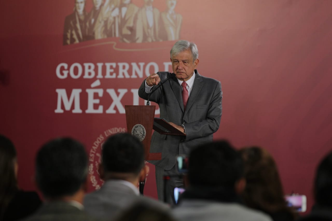 El presidente, Andrés Manuel López Obrador. (Omar Franco)