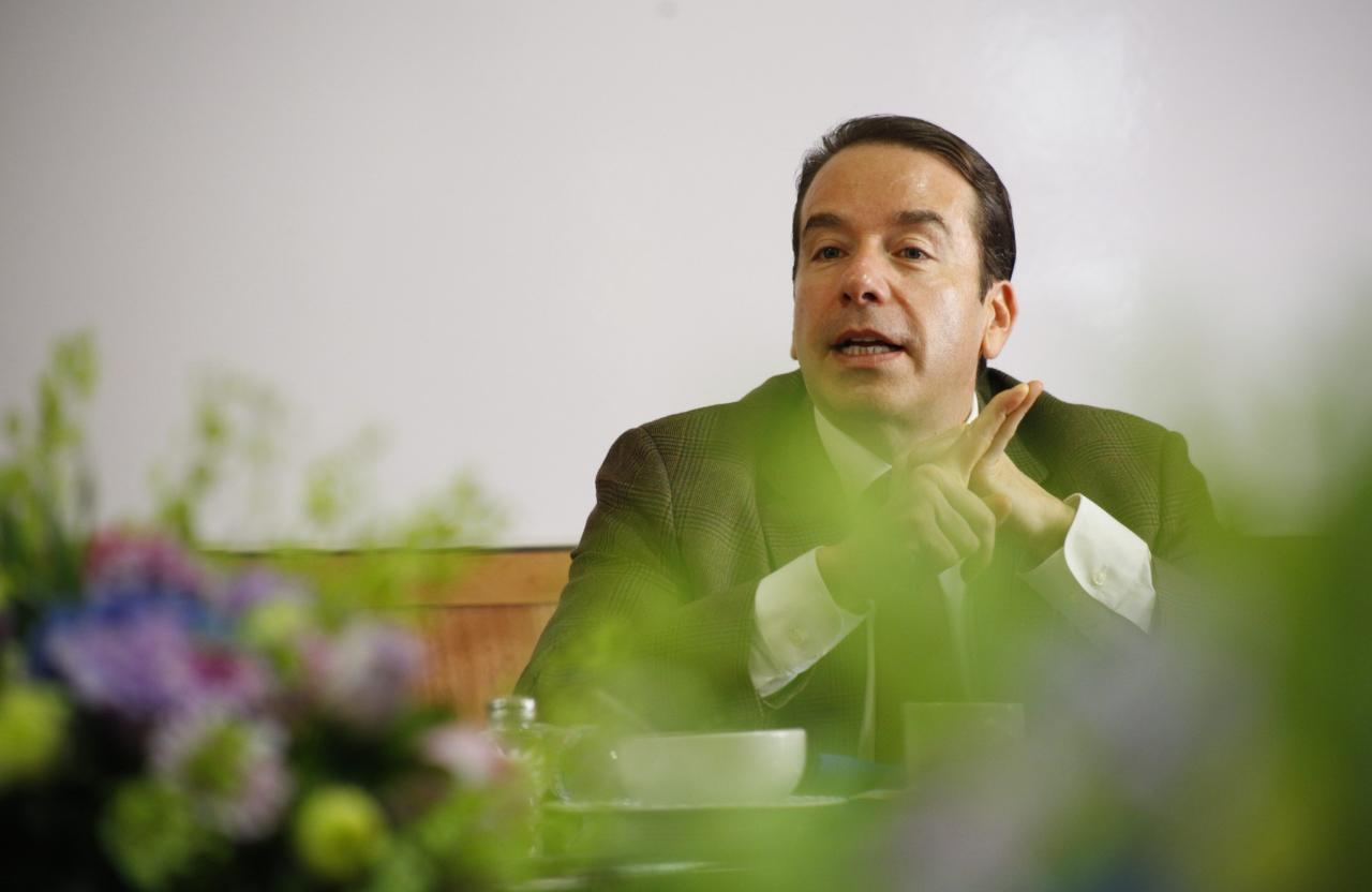 Presidente ejecutivo de la Escuela Libre de Derecho de Puebla (ELDP), Gerardo Tejeda Foncerrada (Andrés Lobato)